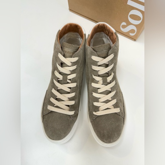 SOLUDOS Sage IBIZA High-Top Sneakers size 8.5 - Picture 7 of 8
